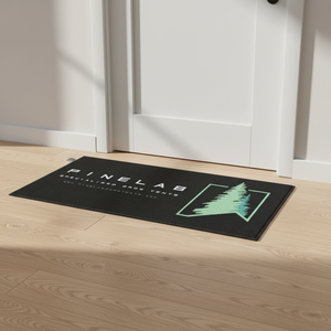 Tapis d'entrée <span class=keywords><strong>extérieur</strong></span> commercial robuste, antimicrobien, moderne, avec dos antidérapant en caoutchouc, résistant à la saleté, design jacquard avec logo - Product Image 1