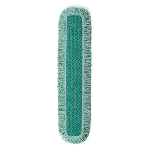 Mop Seca Microfibra Verde 90 Cm Flecos per Pulizia Organica dei Pavimenti - Product Image 1