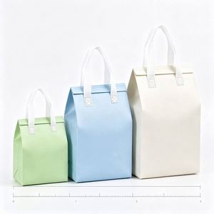 Sac isotherme pour déjeuner avec logo personnalisé, réutilisable, sac thermique pour aliments, multi-tailles, pour le bureau, le pique-nique, les voyages en plein air - Product Image 3