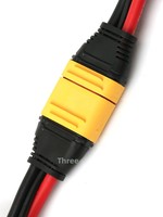 Câble d'extension d'alimentation anti-étincelles plaqué or AMASS AS150U pour connexion batterie ESC de drone agricole multirotor à charge lourde