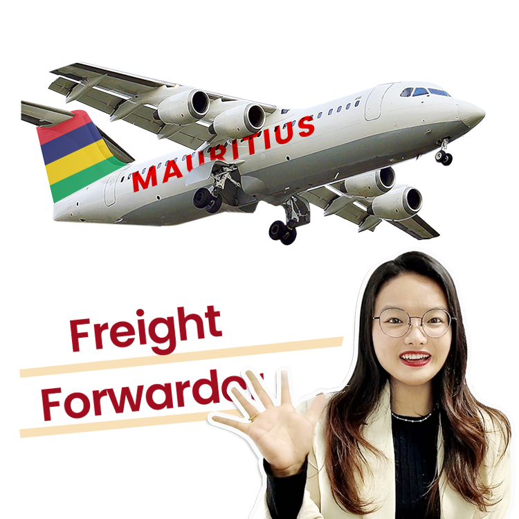 freight forwarder china to mauritius