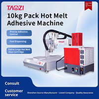 Machine de distribution d'adhésif thermofusible de 150 kg, moteur 220V, distributeur de colle chaude automatique à trois axes personnalisé