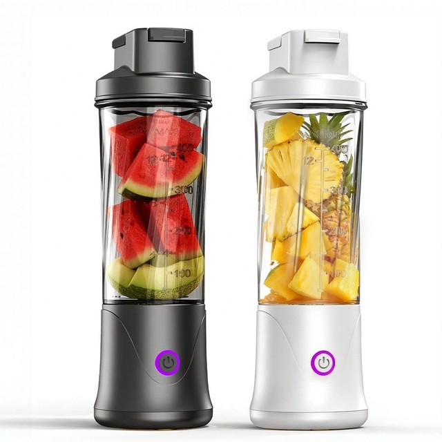 40W USB Rechargeable 14oz Cordless Personal Blender Portable Blender for Shakes and Smoothies Licuadora