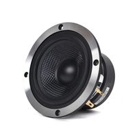 Haut-parleur de graves de 4 pouces, cadre en aluminium moulé, cône en fibre de verre, 4 ohms, 30 W, pour enceinte Bluetooth, équipement audio