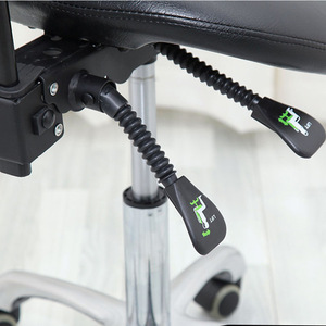 Luxury Design Oem Adjustable Salon Cutting Pu Leather Saddle <b>Stool</b> Rolling Swiveling Barber Chair - Product Image 3