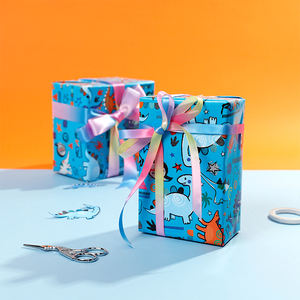 High Quality Disposable Coated 80g <b>Birthday</b> Art <b>Paper</b> Tissue 43*300cm Gift Luxury Custom Packaging <b>Wrapping</b> <b>Paper</b> Roll - Product Image 1