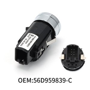 3G1959839สวิตช์จุดระเบิดแบบไม่ใช้กุญแจสำหรับปุ่มหยุดสตาร์ทเครื่องยนต์ Volkswagen Passat - Product Image 4