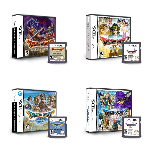 Dragon Quest Video Game Console Card for DS Games Serie For 3DS DS 2DS