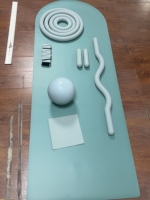 En gros, Ensemble de poids réglables pour chevilles et poignets, couleur personnalisée, pour la maison, la gym, le fitness, le yoga et le Pilates, avec Power Ring, Tapis de yoga et logo personnalisé