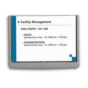 DURABLE - 4866-02 CLICK SIGN Panel de entrada exterior 149x148,5mm-EAN 4005546405421 SEÑALIZACIÓN Y MARCADO DEL SUELO - Product Image 3