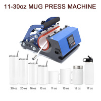 Machine de presse à chaud pour gobelets de 20oz et 30oz, machine de sublimation pour gobelets fins de 20oz et tasses droites, vente en gros directe usine