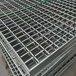 Système de drainage urbain de haute qualité <span class=keywords><strong>caillebotis</strong></span> en acier galvanisé à chaud pour les planchers de marches d'escalier au sol extérieur - Product Image 3