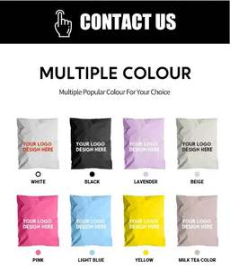 Bolsas de Plástico Negras de Alta Calidad para Envíos, con Logotipo Personalizado Impreso, para Ropa, Zapatos y Embalaje de Correo - Product Image 6