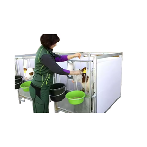 Caja de Alimentación para Terneros en Granjas Ganaderas, Caja de Calor para Ovejas, Segura, para Ranchos Australianos, Sostenible, Galvanizada, Modelado 3D, Tamaño Personalizado, Duradera - Product Image 1