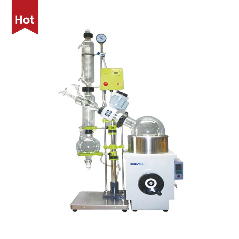 BIOBASE-evaporador rotativo de China, nuevo diseño, Mini equipo de destilación, evaporador rotativo electrónico