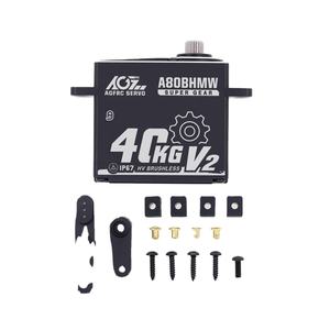 A80BHMW V2 Motor de Alto Torque 40KG 0.085Seg Resistente al Agua IP67 con Tres Rodamientos de Bolas 4.8V-8.4V Engranajes Metálicos Sin Escobillas para Drones RC - Product Image 3