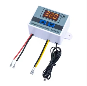 Pengontrol suhu LED <span class=keywords><strong>Digital</strong></span>, termostat Sensor NTC saklar pemanas pendingin untuk inkubator XH W3001 10A 12V 24V 110V 220V AC - Product Image 1