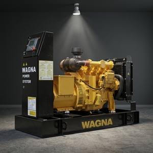 24kW 30kVA 8L <span class=keywords><strong>WAGNA</strong></span> DE33W-50 Geräuscharmes Diesel-Aggregat |   Deutsches Design |   4DN3.6E-GE2 Motor mit Intelligenter LCD-Steuerung - Product Image 3