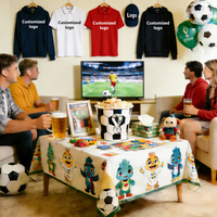 Écharpe de supporter personnalisée, cadeau promotionnel d'événement sportif mondial AI-MICH Premium, souvenir de supporter, uniforme de football, cadeau publicitaire