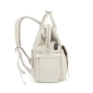 Haoen 2023 Top Seller Multi-Functional Nylon Waterproof Fashion Mommy Backpacks Large Capacity Diaper Bag