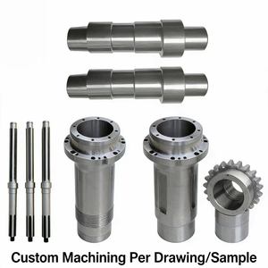 Eje de Transmisión de Precisión, Eje de Acero Inoxidable con Ranuras, Mecanizado CNC para Auto RC/Helicóptero, Planos Eléctricos - Product Image 2