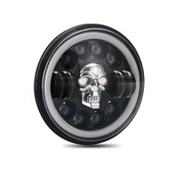 Lampu Depan Mobil Led 7 Inci Ip68 Rakitan, Lampu Depan Mobil Sorot Rendah Offroad Tahan Air