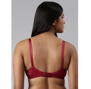 Soutien-gorge couleur bordeaux pour femme, doux, extensible et confortable, idéal pour les tenues ethniques - Product Image 4