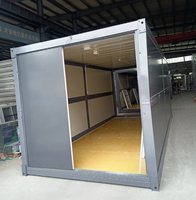 Maison préfabriquée en conteneur à faible coût, maisons mobiles modulaires, assemblage rapide, maison en conteneur pliable, mini-maison préfabriquée
