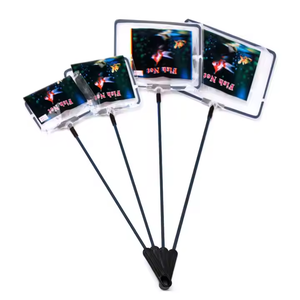 Baignoire à glace Mini filet à <span class=keywords><strong>poisson</strong></span> carré Durable petit filet de pêche pour piscine Spa plongeant froid en plastique et nylon - Product Image 2