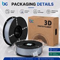 Filamento PLA Becreative de 1.75mm, Bobina de 1KG (2.2lbs), Enrollado Ordenado Sin Nudos, Consumibles para Impresora 3D, Impresión Sin Obstrucciones, Moldeo