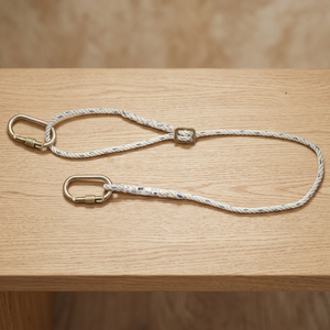 Sangle de sécurité antichute en nylon avec connecteur à crochet pour travaux de construction - Product Image 3