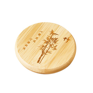 Posavasos Redondo de Bambú Ripai, Aislante del Calor, Impermeable, para Tazas de Té, Uso Doméstico - Product Image 4