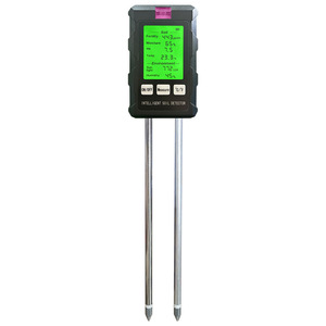 เครื่องวัดดิน 6 in 1 วัดความชื้น ค่า pH ความอุดมสมบูรณ์ อุณหภูมิ ความชื้นในอากาศ แสง สำหรับการเกษตรและพืชสวน เครื่องวิเคราะห์อเนกประสงค์ - Product Image 5