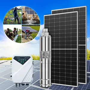 7.5hp 10hp 15hp 20hp High Dc Ac Efficient Solar Photovoltaic Water Pump for Agricultural Irrigation Garden Landscaping, and Ur