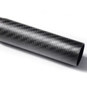 roll wrapped high strength 1 2 3 4 inch custom widthcarbon fiber round tube pcp tube tank carbon fiber