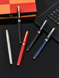 Gift Promotional Luxury Metal Pen Custom Logo Business Stainless Steel Ballpoint Pen