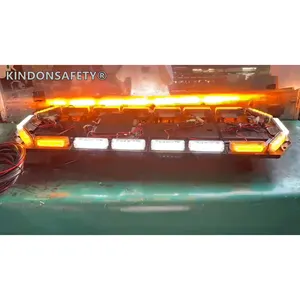 Ece r65 r10 aprovado led emergência lightbar, prime barra estroboscópica de segurança 3w linear 6 leds 120cm 48 polegadas tbd8899d