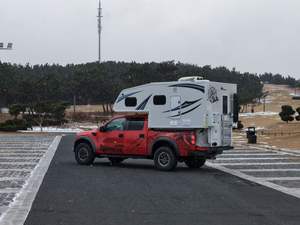 En stock : Mini-caravane pour pick-up, <span class=keywords><strong>camping</strong></span> tout-terrain, 4-6 personnes, pour la détente en bord de lac - Product Image 2