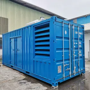 NPC 1000kva 1500kva 2000 kva Container Power Water Cooling Ac Single Phase Silent Diesel Generator Diesel Genset