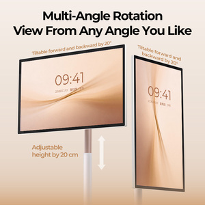 21.5 Inch Smart Mate For Home Use Vertical Digital Signage With Screen Mirroring & Remote <b>Control</b> - Product Image 3