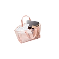 Sac fourre-tout en plastique imperméable avec poignée, prix de gros, sac de rangement portable, directement de l'usine