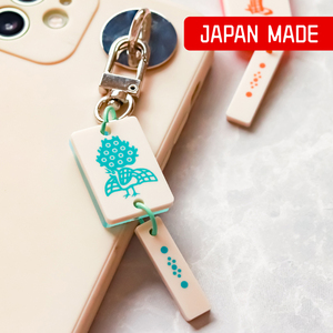 Breloques décoratives pour coques de téléphone en acrylique, style rétro, mignonnes et kawaii, en forme de tuiles de Mahjong, pour OEM/ODM en gros - Product Image 1