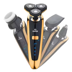 Rasoir électrique 4D rechargeable intelligent et multifonctionnel entièrement lavable pour la barbe, vente en gros et distribution - Product Image 2