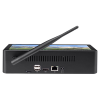 SOYEER X10 Pro Smart MiniPc Intel Celeron N4020 10.8 pouces 64 go 10000mah écran tactile Win10 Flat TV Box RJ232 Port