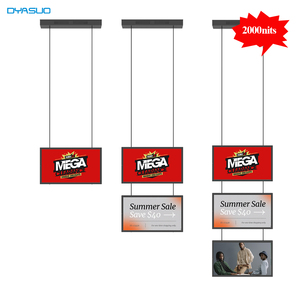 Độ sáng cao 2000nits dẫn hiển thị kích thước nhỏ celing gắn hiển thị cho bán lẻ cho thang máy trong trung tâm mua sắm và cửa hàng - Product Image 3