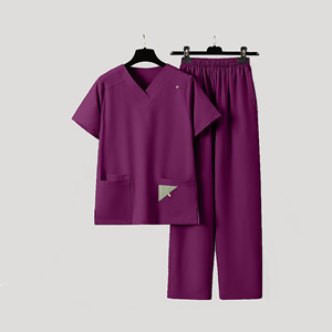 Women And <b>Man</b> Scrubs Set New Fashion Design Custom With Multi Pocket For Spa & Hospital Uniform - Product Image 6
