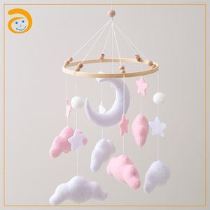 ה cPC cPC הסיטונאי מותאם לילדים תינוק תליית צעצועים עריסת העריסה בייבי מוביילים quran פרחים צבי פרפר צעצוע רך - Product Image 3