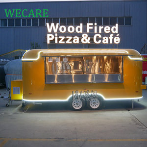 <span class=keywords><strong>WECARE</strong></span> CE/DOT Verificado Custom Crepes Cafe Catering Trailer Mobile Bar Foodtruck Churros Pizza Food Trucks a la venta en EE. UU. - Product Image 2