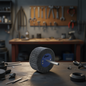 Disco Abrasivo de Tela Ttake, 30x15 mm, Eje de 6 mm, Grano 120, para Pulir Metal - Product Image 3