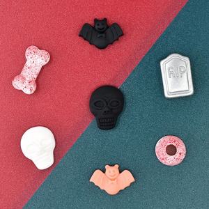 Nuevas pegatinas de resina con diseño de murciélagos para uñas, accesorios de manicura de resina estilo Halloween - Product Image 3